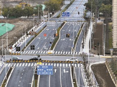 上海嘉前路新建工程顺利竣工 春节前通车助力区域交通升级
